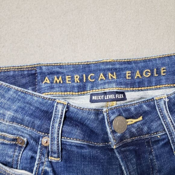 Abercrombie & Fitch distressed Slim jeans  next level Stretch Jeans size 29 A&F - Picture 5 of 13